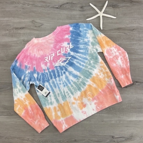 🔆RIP CURL🔆TIE DYE SWEATSHIRT - Picture 15 of 15